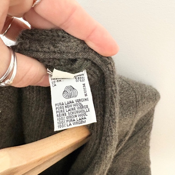 Sisley wool knit oversized sweater - Picture 5 of 6